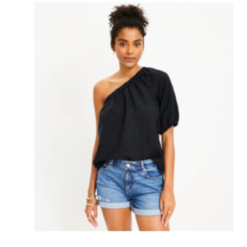 NWT in bag LOFT one shoulder top